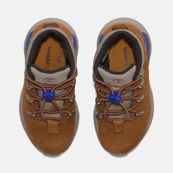 Bota infantil Sprint Trekker Hiker na cor marrom