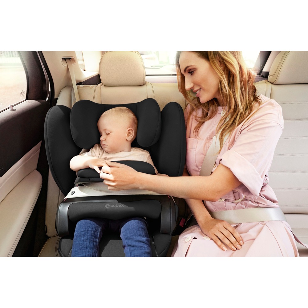 Cybex Pallas B2-Fix ISOFIX Gruppe 1-2-3 Kindersitz, Farbe: Volcano Black