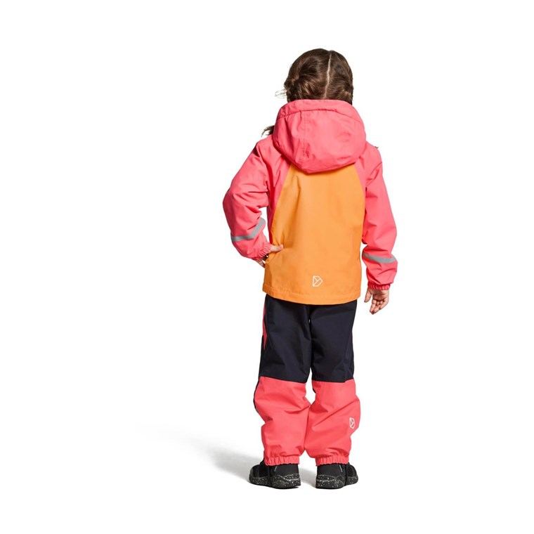 Didriksons Enso 3 Jacket Kids Peachy Pink