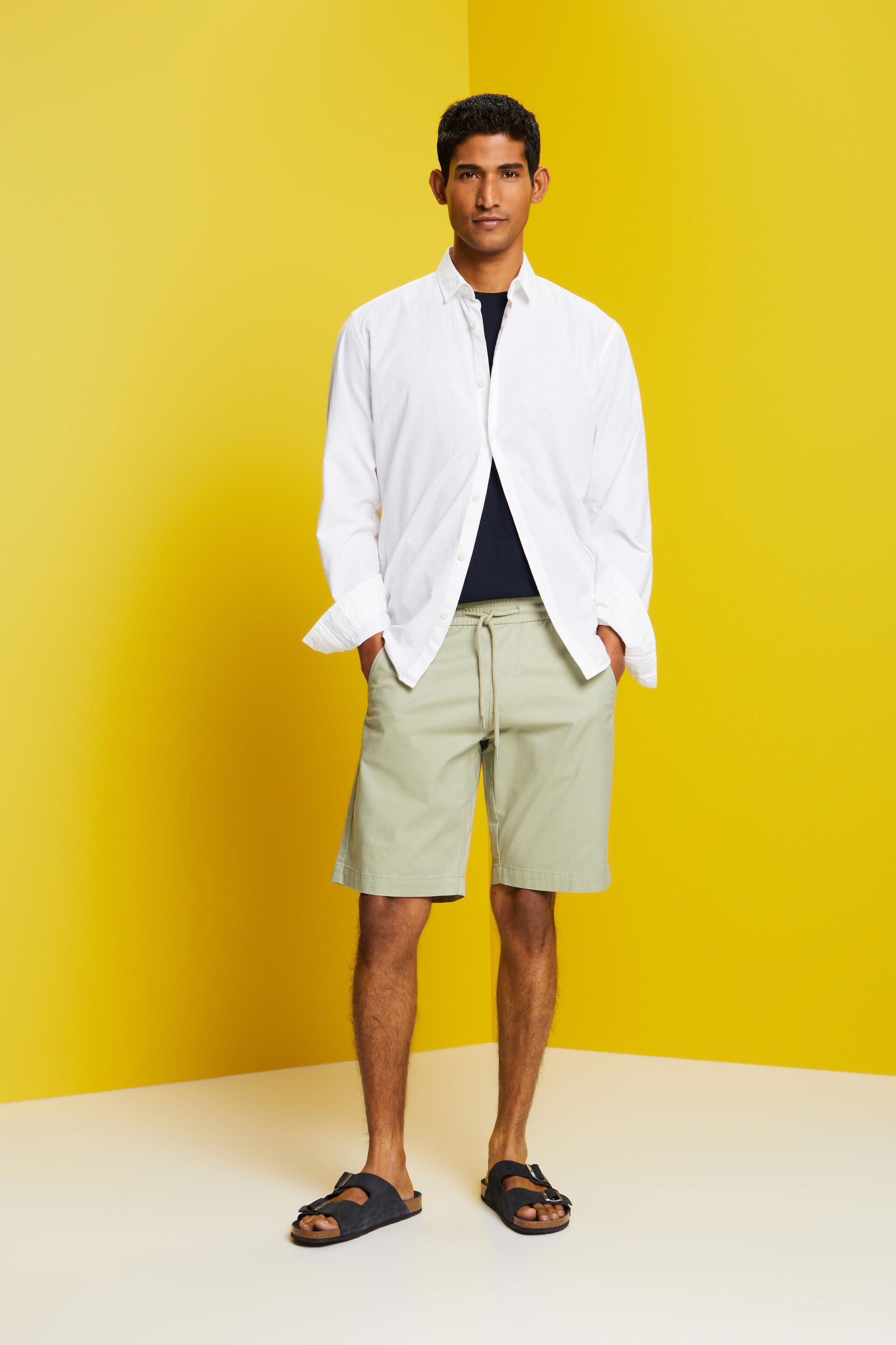 Short en twill de coton
