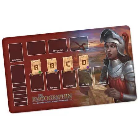 Pegasus Spiele Kartograph: Spielmatte