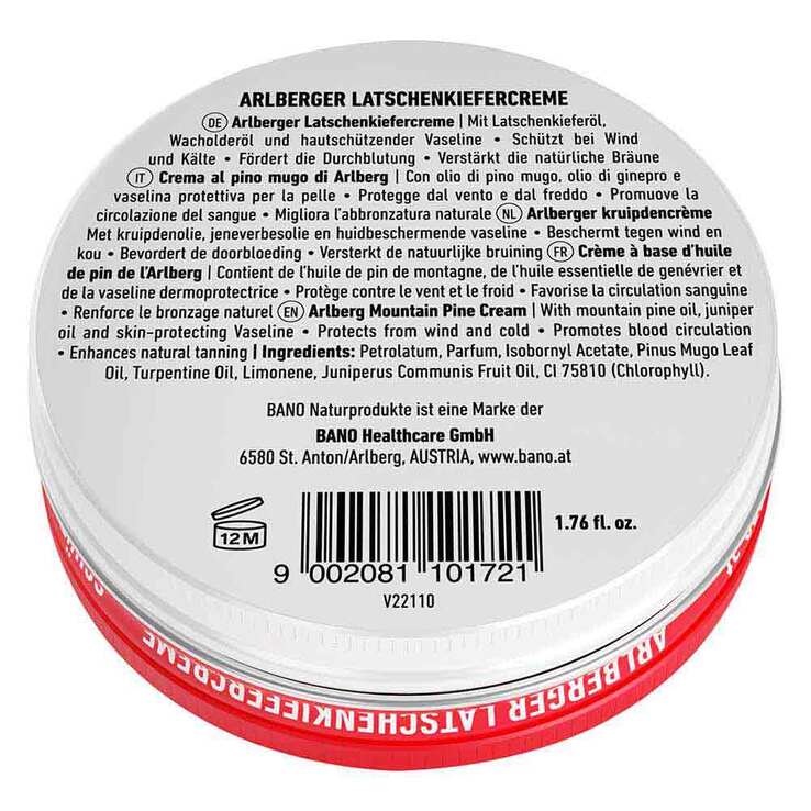 Latschenkiefer Creme Arlberg, 50 ml