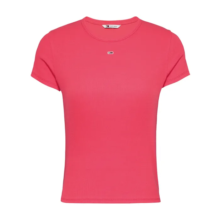 Tommy Hilfiger Essential Slim Rib-Knit Shirt Dames