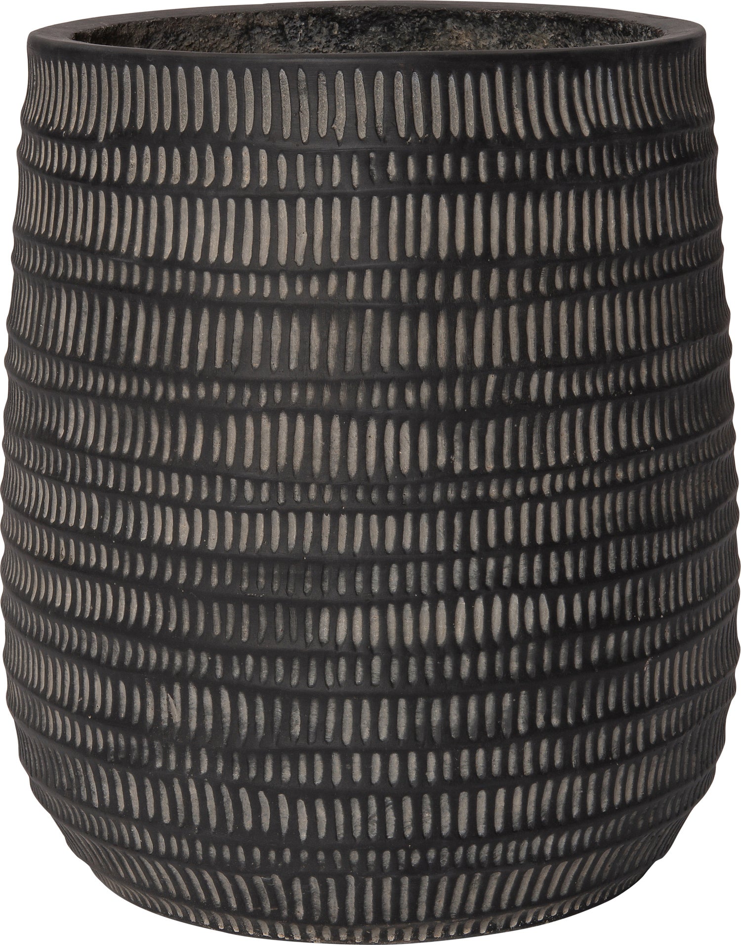 Intratuin bloempot Lyn bruin D 33 H 39 cm