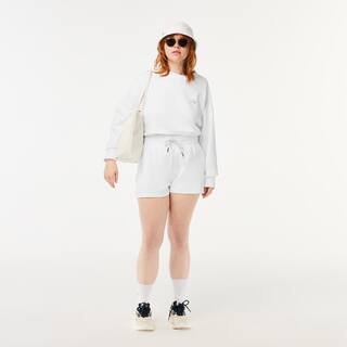 Short uni femme Lacoste Shorts - Blanc - Lacoste - Femme