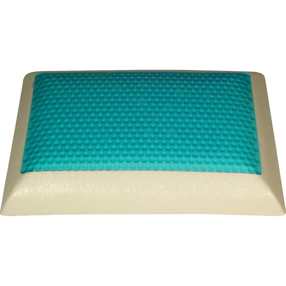 Polydaun hoofdkussen Traagfoam Coolgel - 60x40x14 cm