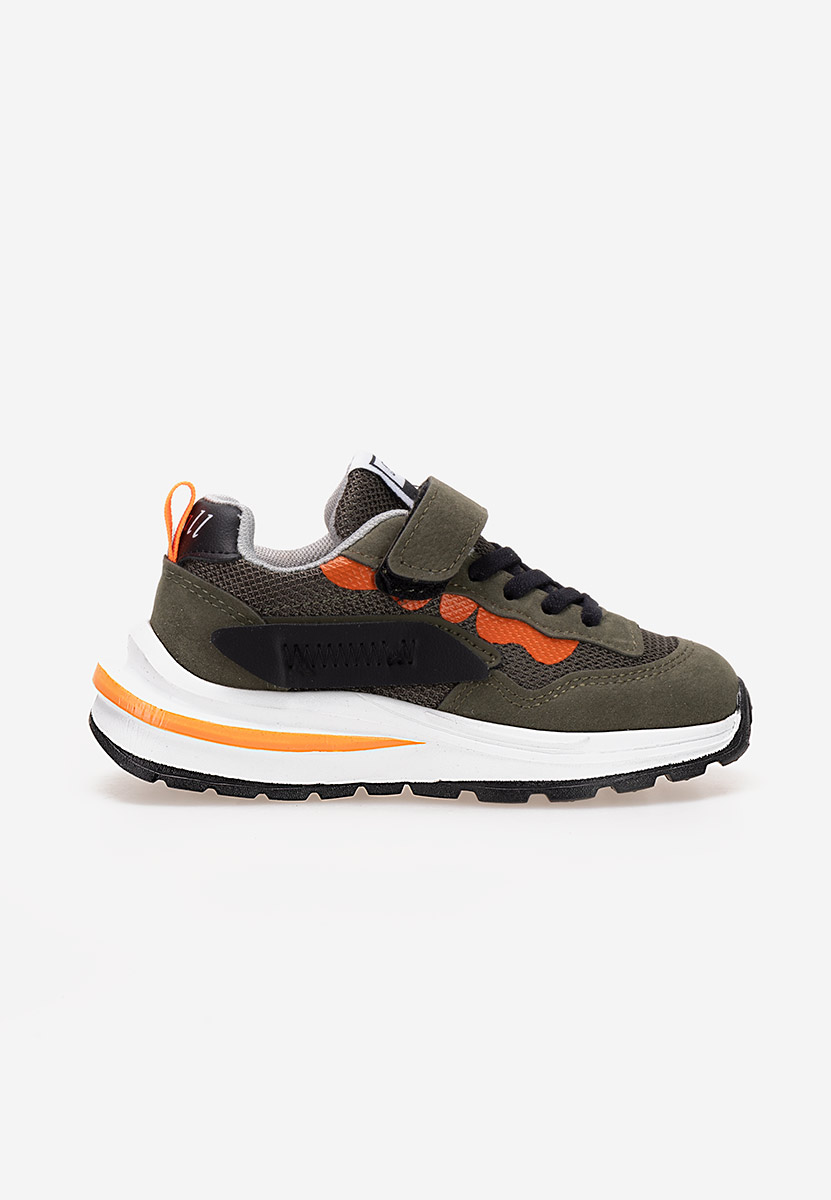 Baskets pour garçons vert Advance B