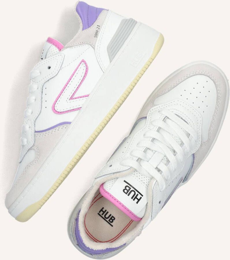 Retro Sneaker Smash Lage sneakers Leren Sneaker Dames Wit
