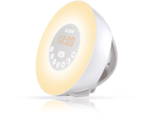 CGV - Radio réveil luminothérapie CR ARUNA