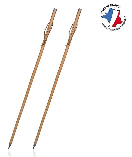 GUIDETTI - BATON TRADITIONNEL BOIS DE CHATAIGNIER