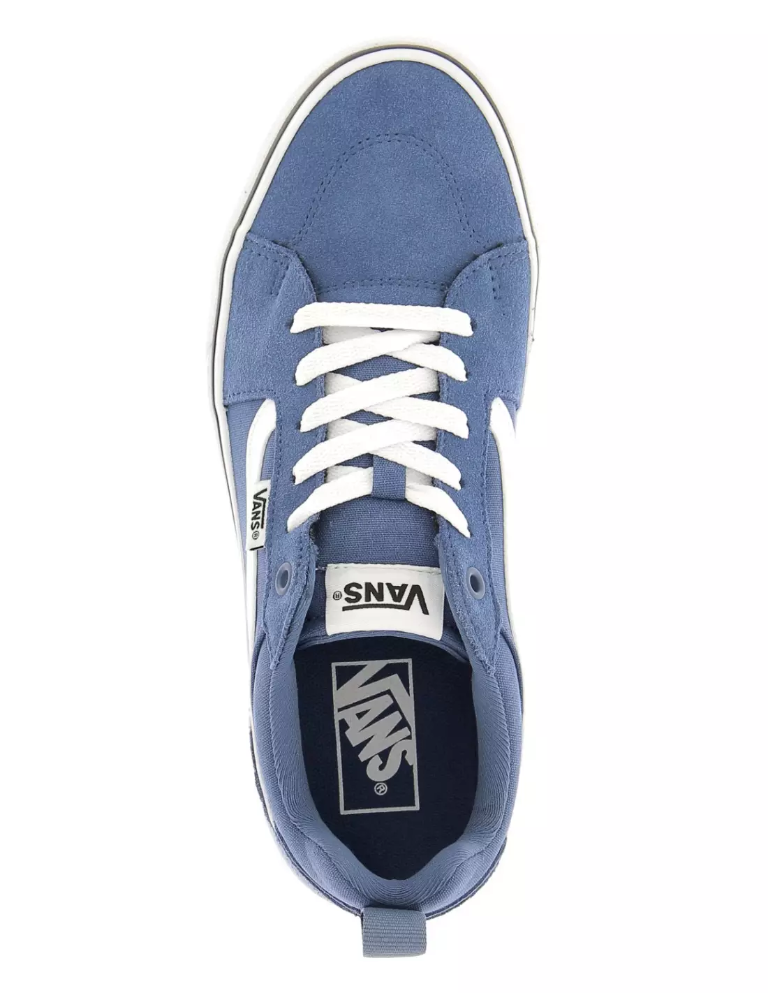 VANS MN FILMORE SUEDE CANVA - Baskets Bluewhite