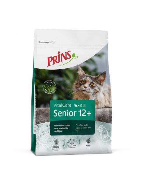 Prins Vitalcare Cat Senior 12plus - Kattenvoer