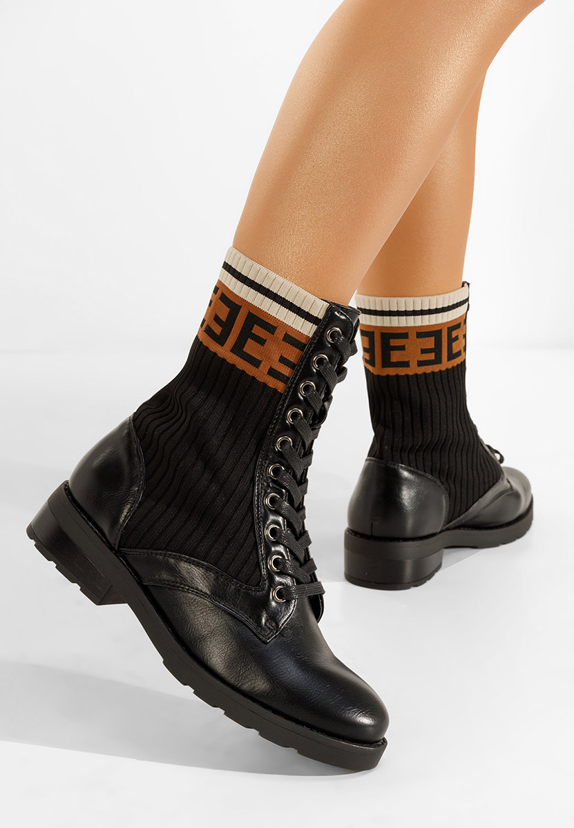 Boots femme noires Antonia