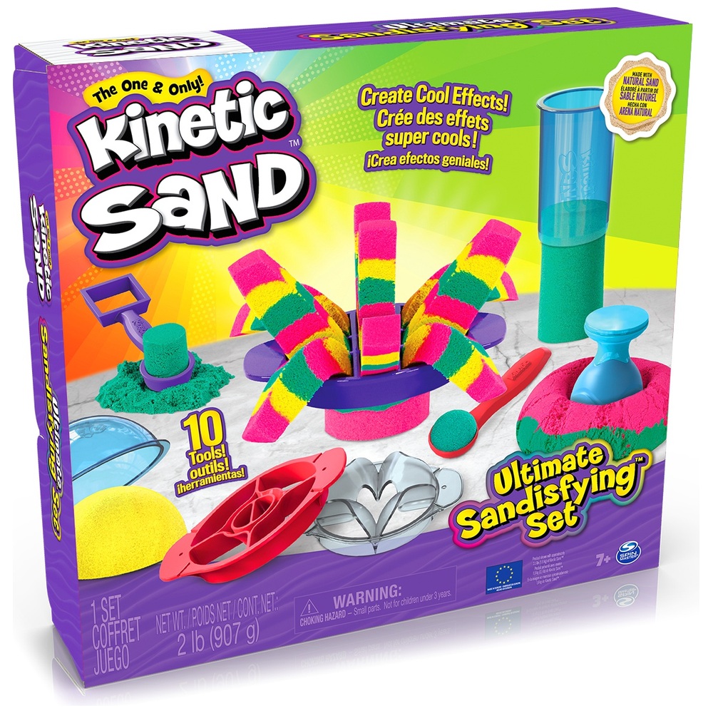 Kinetic Sand Ultimate Sandisifying Set