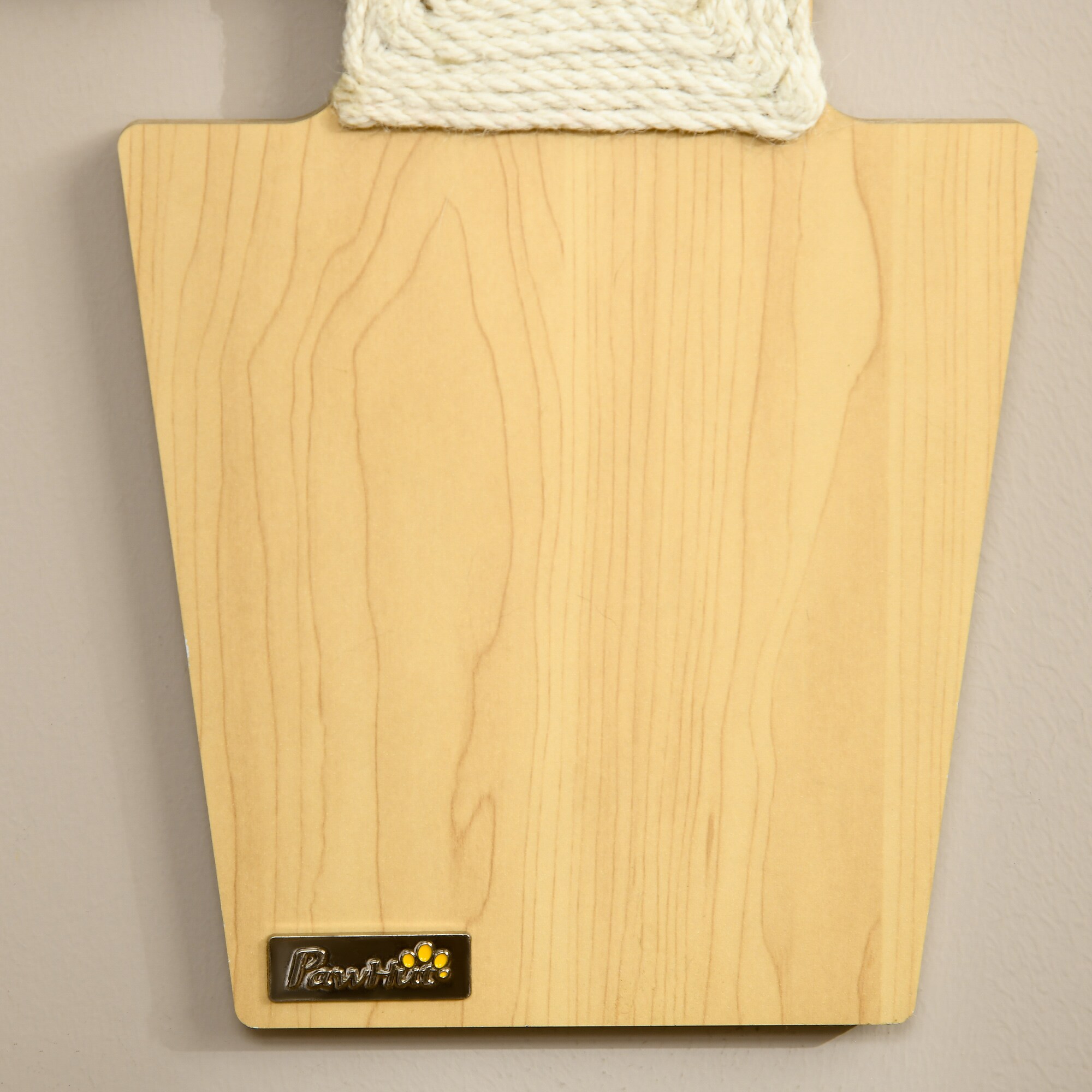 PawHut Kaktus Kratzmatte für die Wand grün, natur 30B x 60H cm