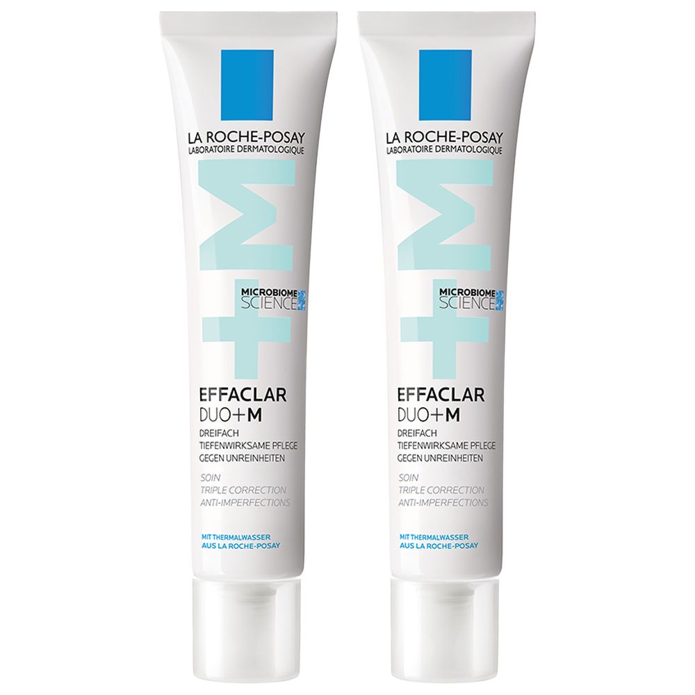La Roche Posay Effaclar Duo+M: Dreifach tiefenwirksame Pflege gegen Pickel, Mitesser und Unreinheiten mit Anti-Rückfall-Effekt