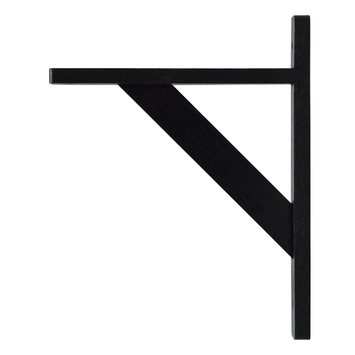 Plankdrager model 15 zwart 20x25 cm