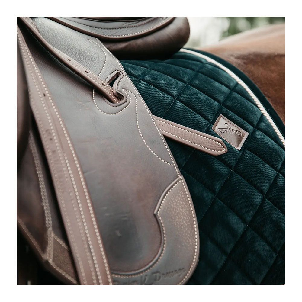 Kentucky CORDUROY - Tapis dressage vert sapin