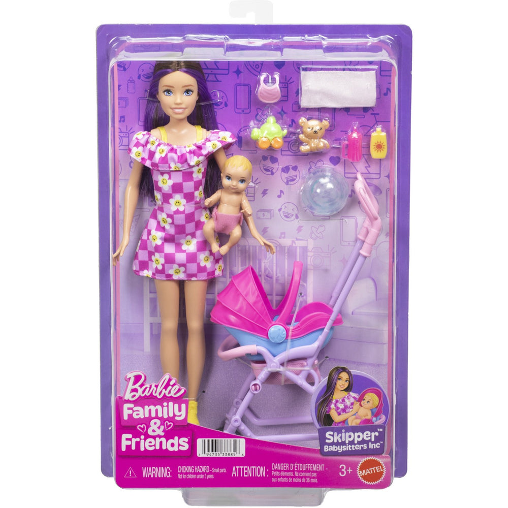 Køb Barbie® Babysitting Skipper Legesæt