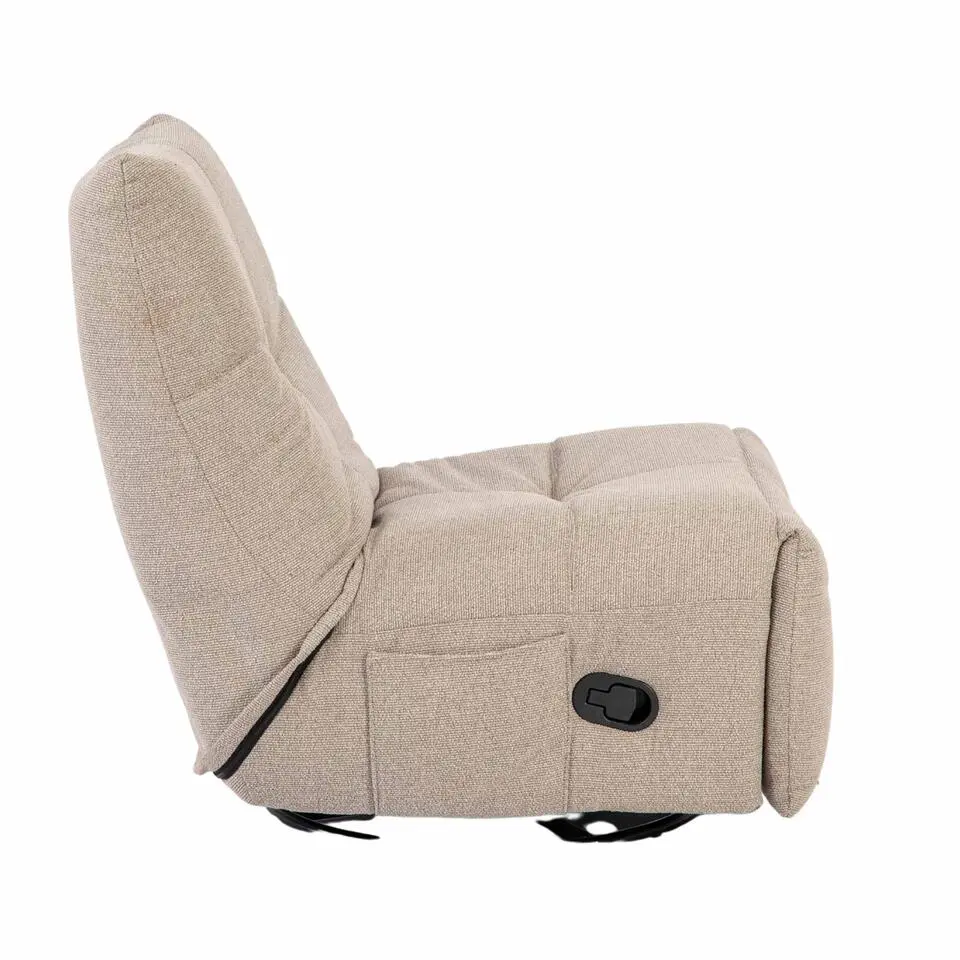 Starfurn - Fauteuil Lazy - Bruin - 103x82x96 cm