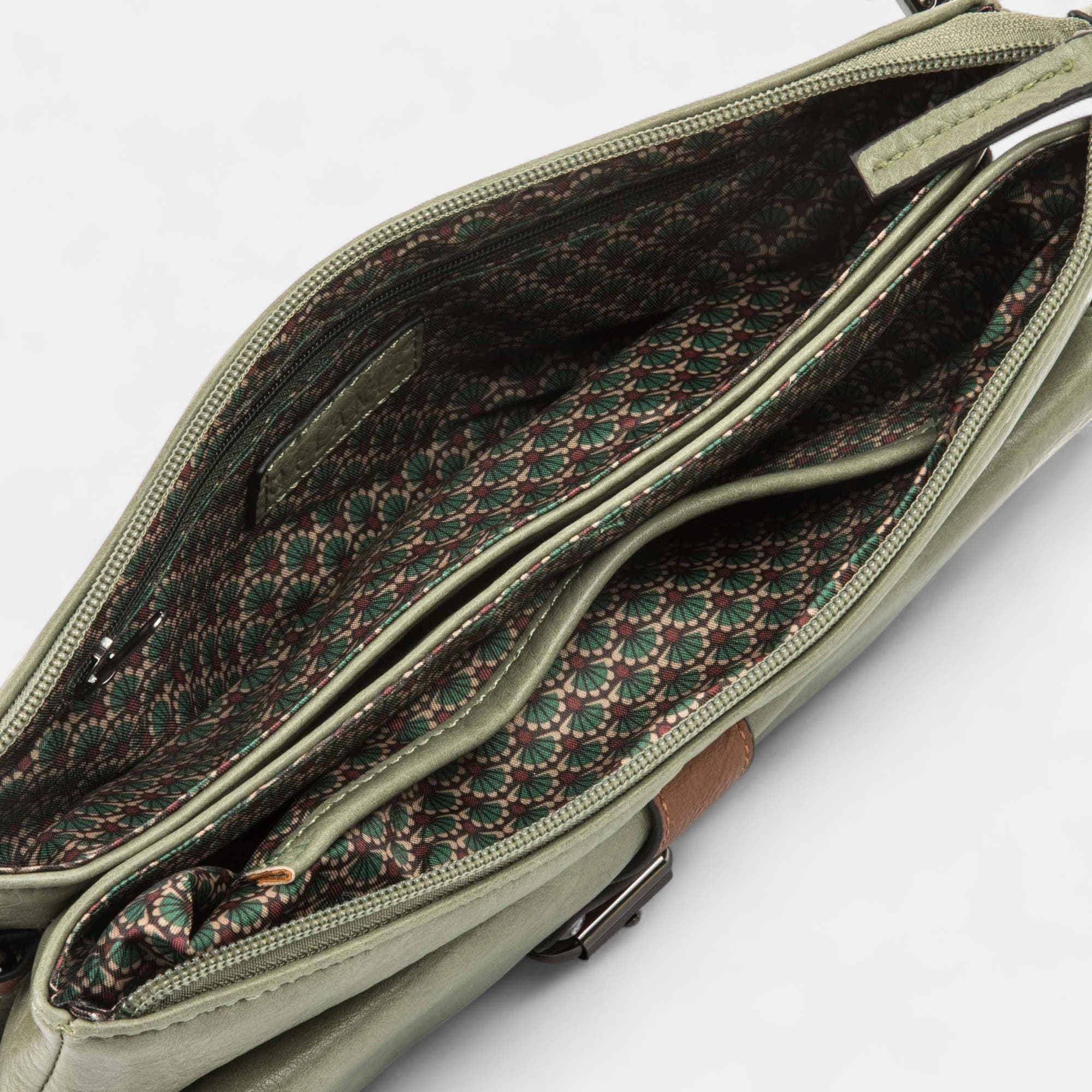 Sac bandoulière vert clair