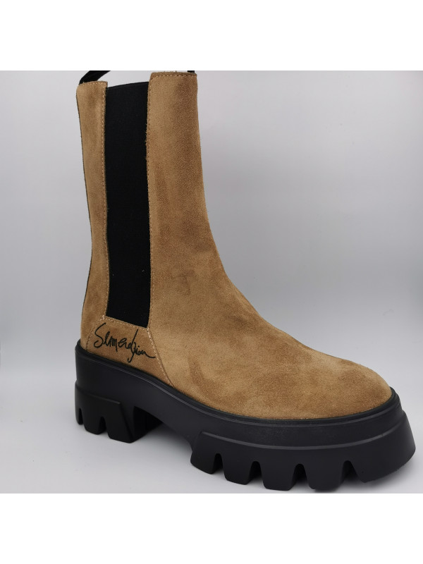 Bottines E441E5 CAMOSCIO - Semerdjian