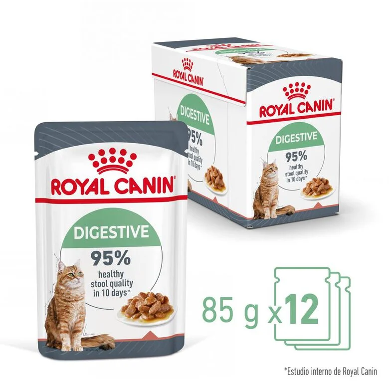 Sachê Royal Canin Digestive Sensitive para gatos