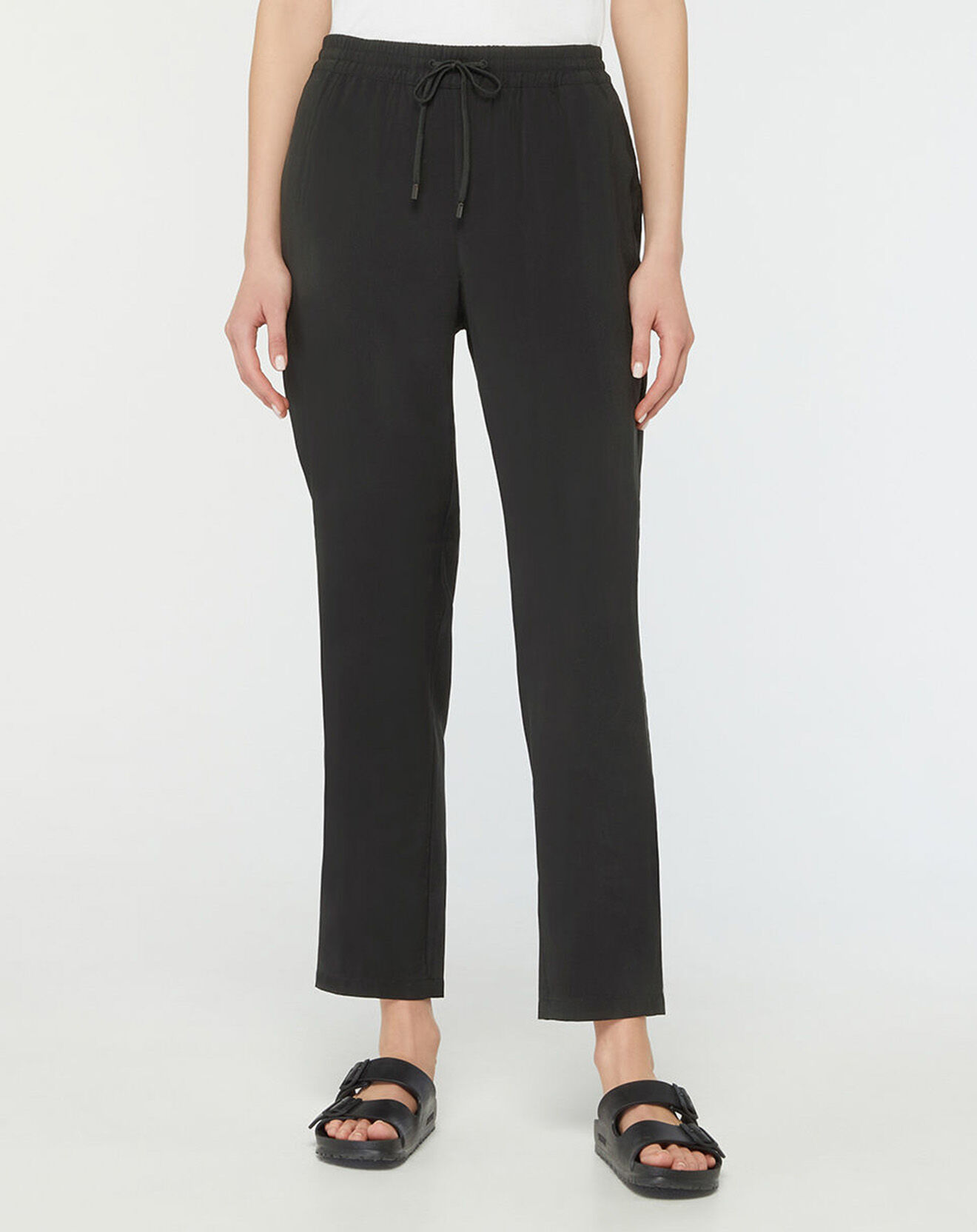 Scotch & Soda Pantalon Fluide Regular Fit noir