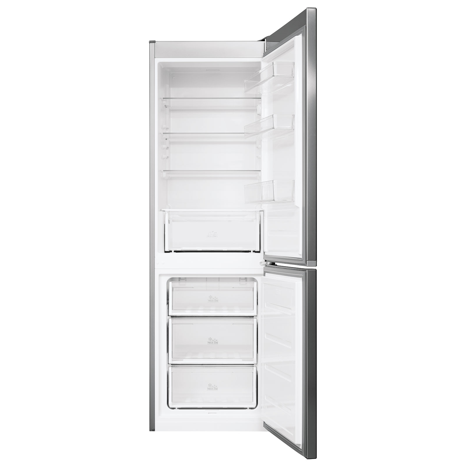 BAUKNECHT Kühl-/Gefrierkombination KG LessFrost 189EIN - silber - E