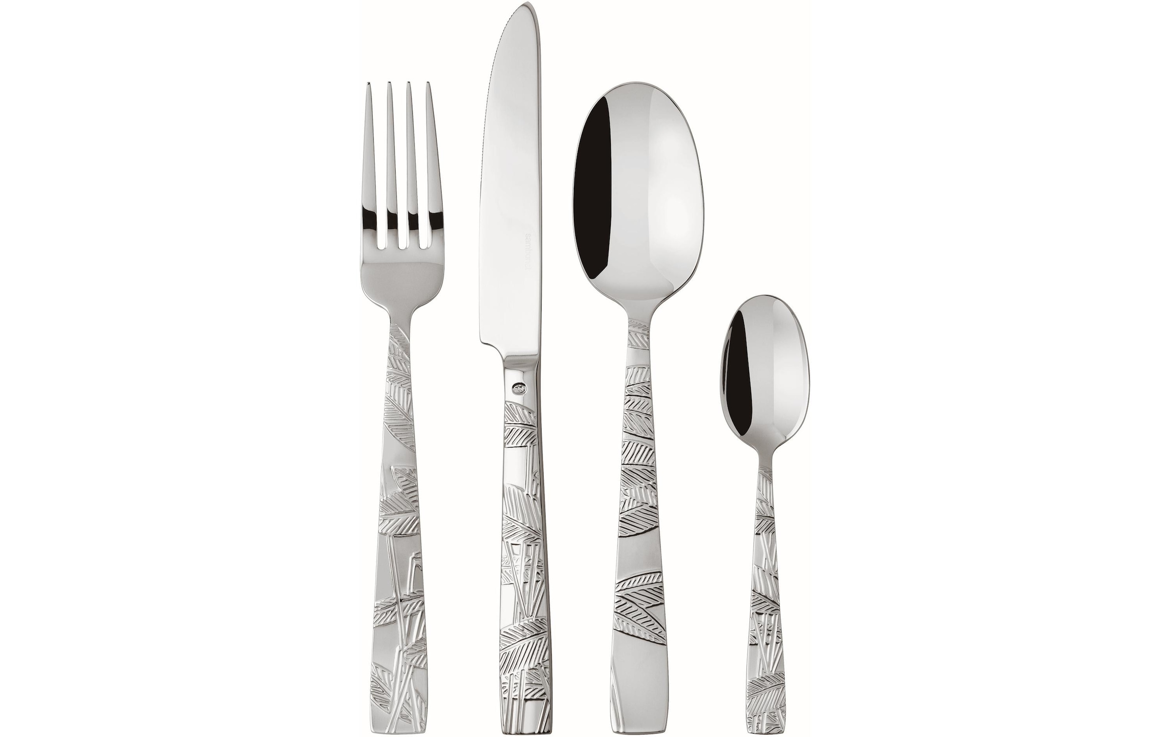 sambonet Besteck-Set »Tafelbesteck Jungle Inox«