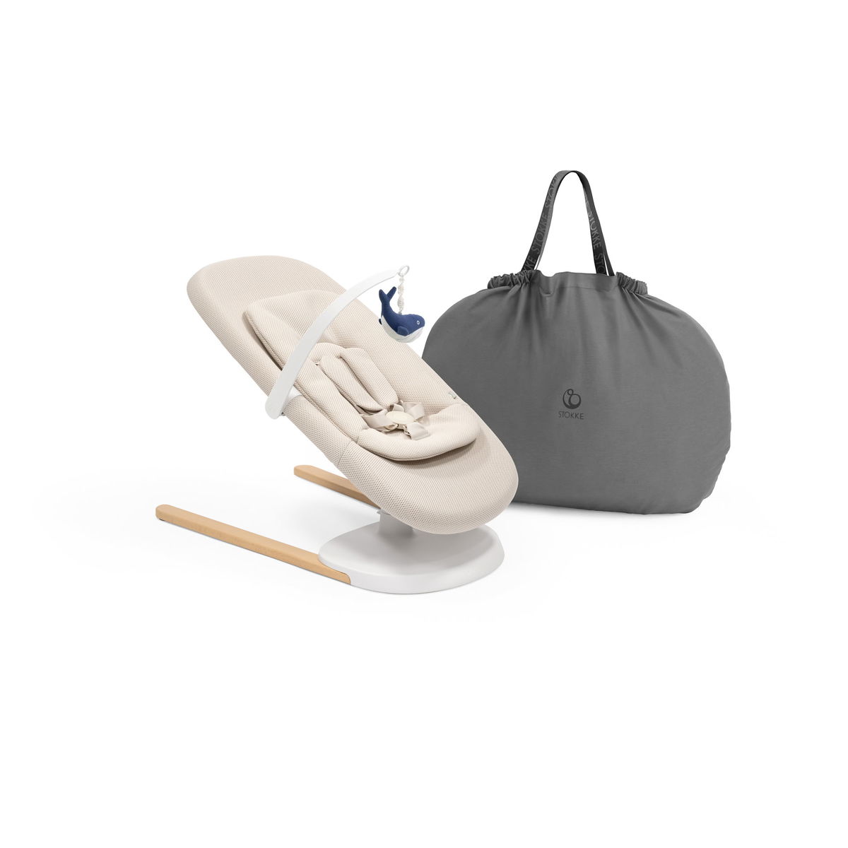 STOKKESTOKKE   Yoga Tasche grau