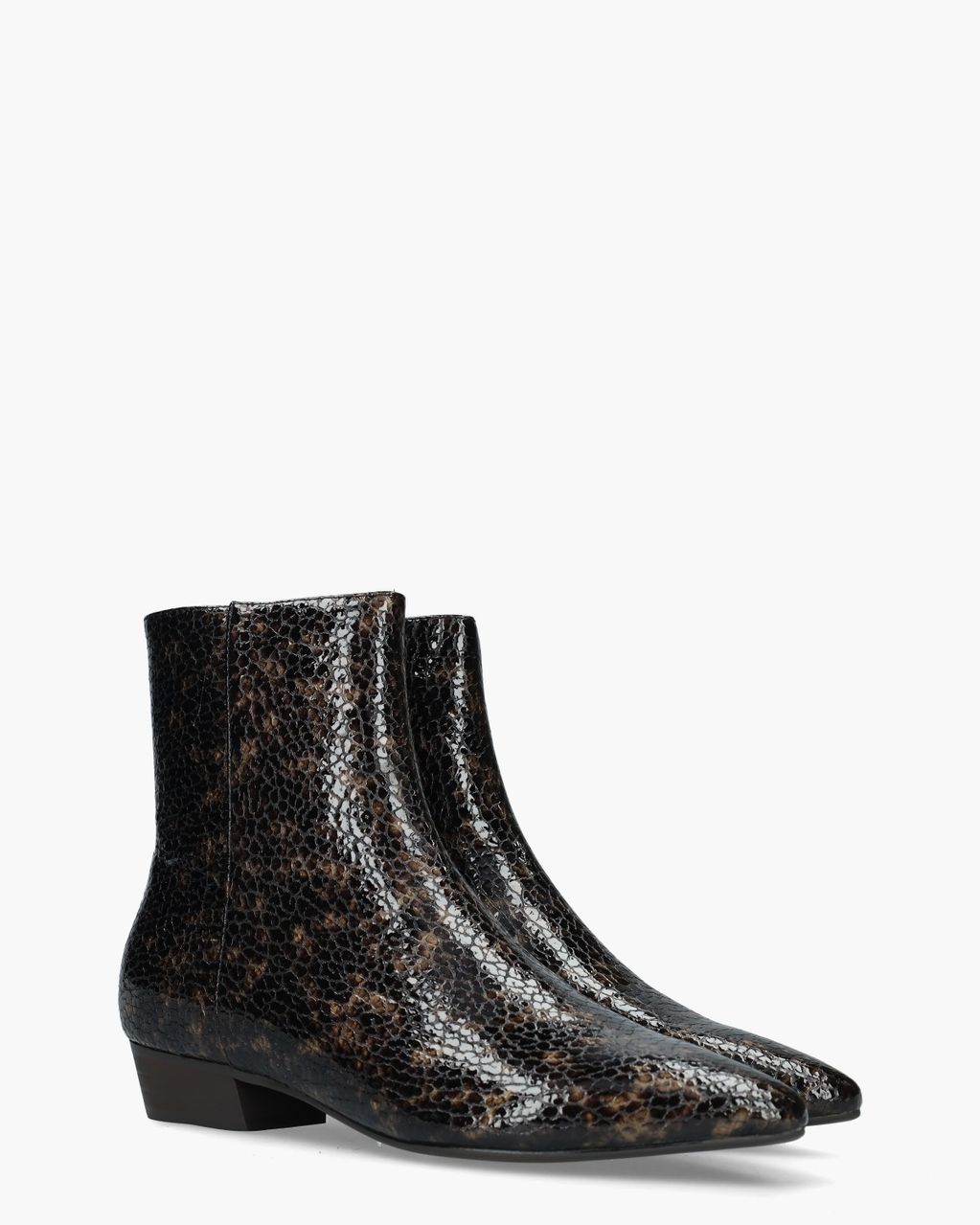 Di Lauro Camelia Donkerbruin Dames Enkelboots