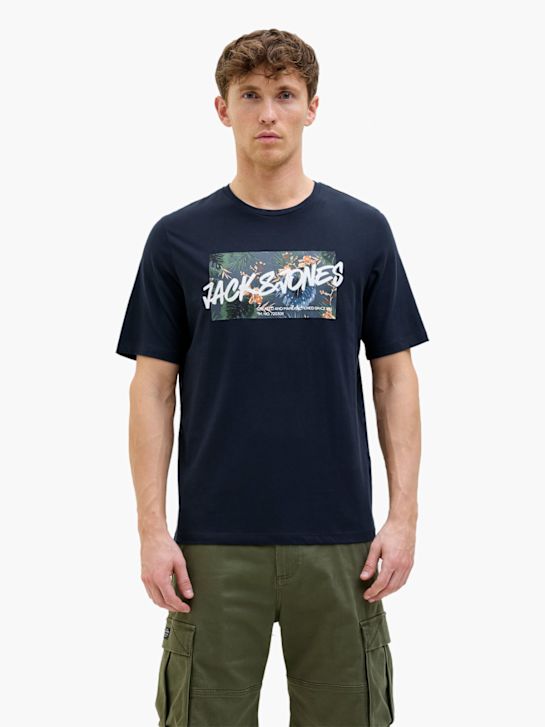 JACK & JONES T-Shirt Blau