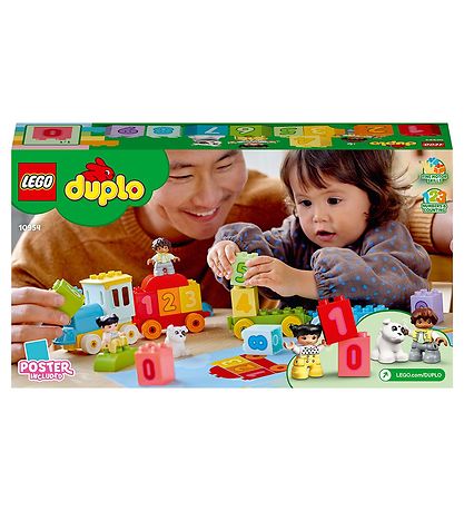 LEGO? DUPLO - Tog Med Tal - L?r At T?lle 10954 - 23 Dele
