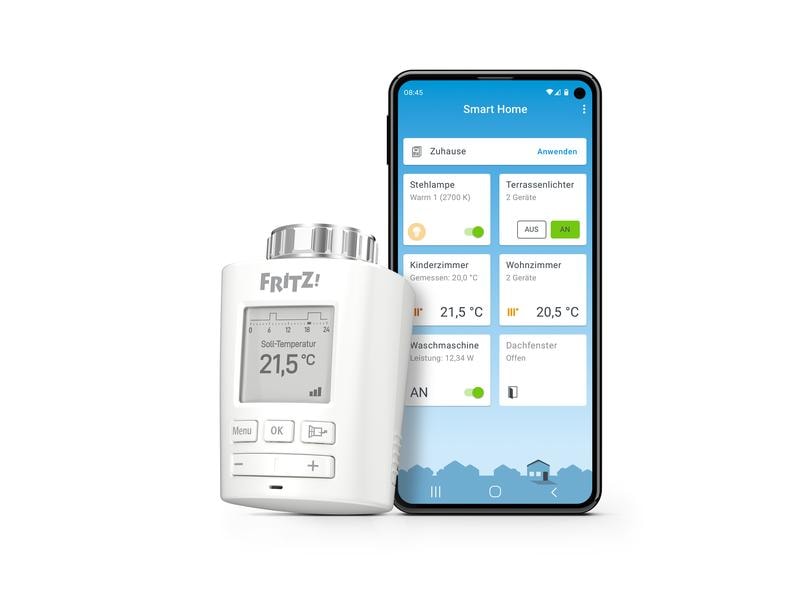AVM Heizkörperthermostat FRITZ!DECT 301 Intelligenter Heizkörperregler fürs Heimnetz