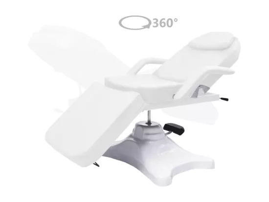 Table de massage banc blanche 180 x 62 x 86.5 cm 02_0001803