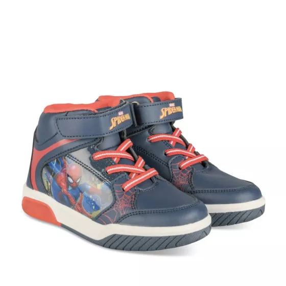 Baskets BLEU SPIDERMAN