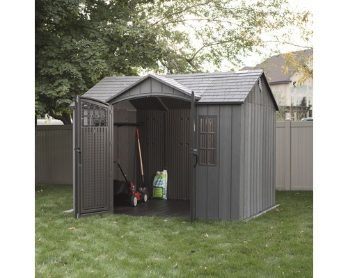 LIFETIME Saturn tuinhuis inclusief vloer, 305 x 244 cm, donkergrijs