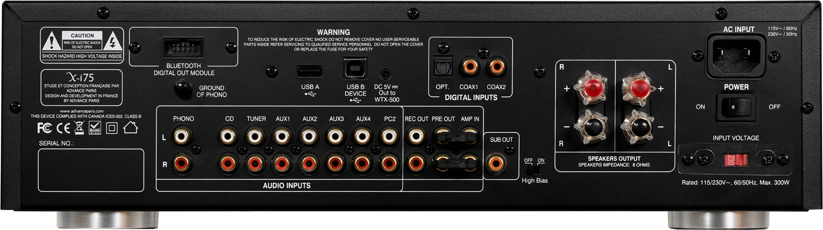 Advance Paris X-i75 Amplis hi-fi stéréo