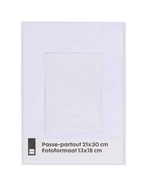 passe-partout A4 blanc