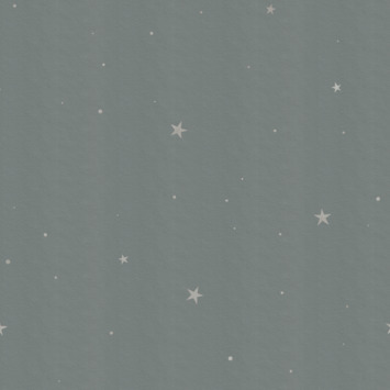 Vliesbehang little stars groen (dessin 112034)