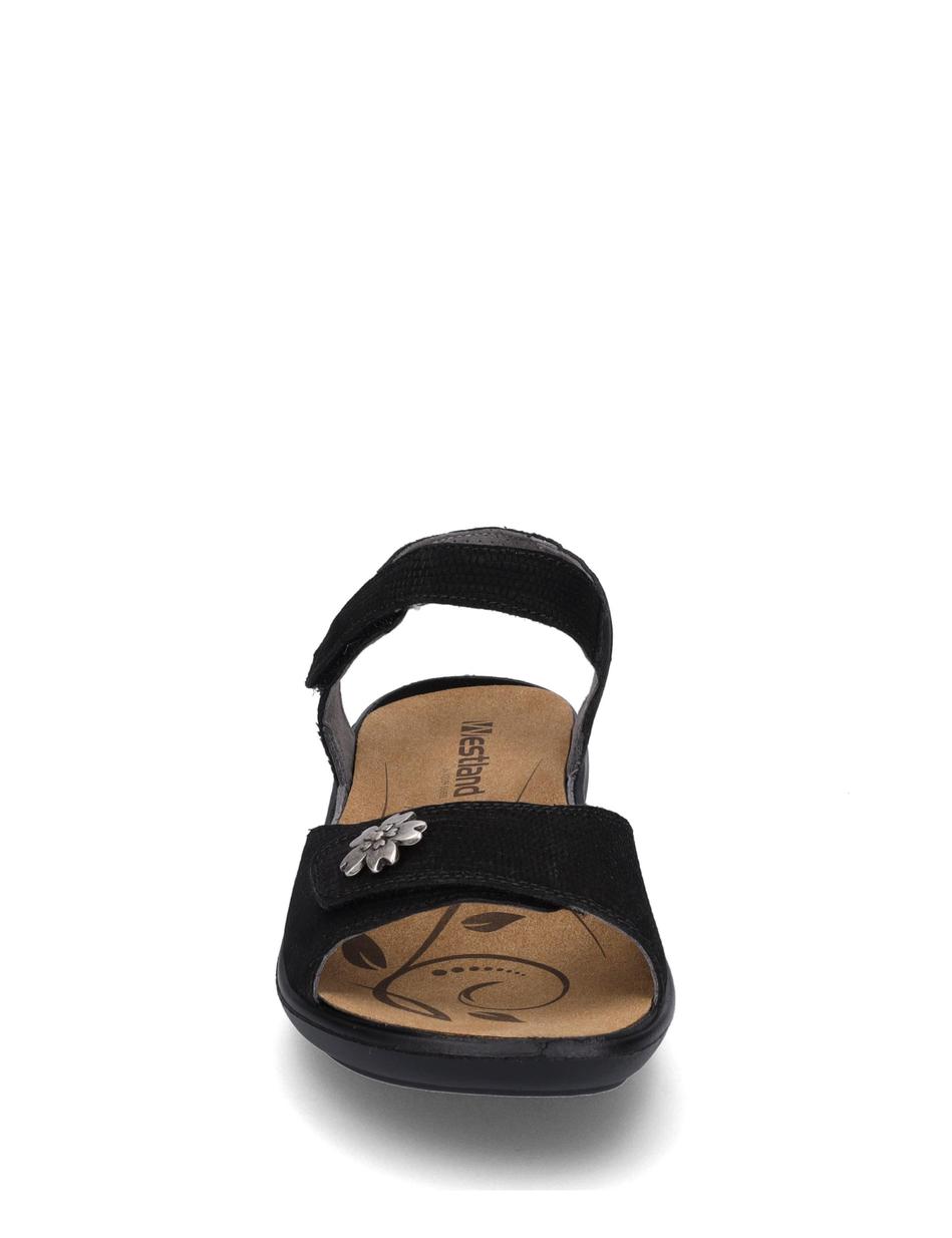 Sandale Ibiza 115, schwarz