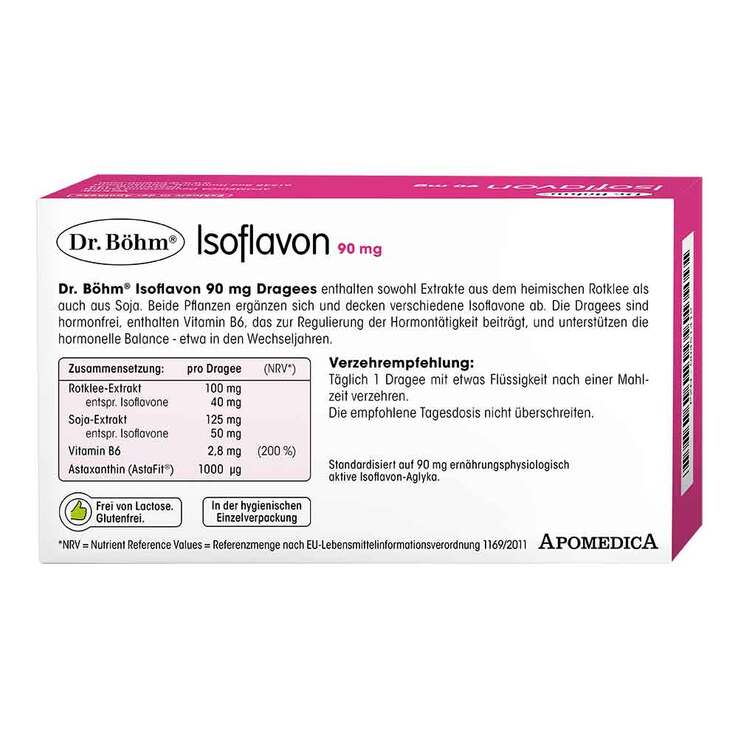 Isoflavon 90 mg Dr. Böhm Dragees, 60 St