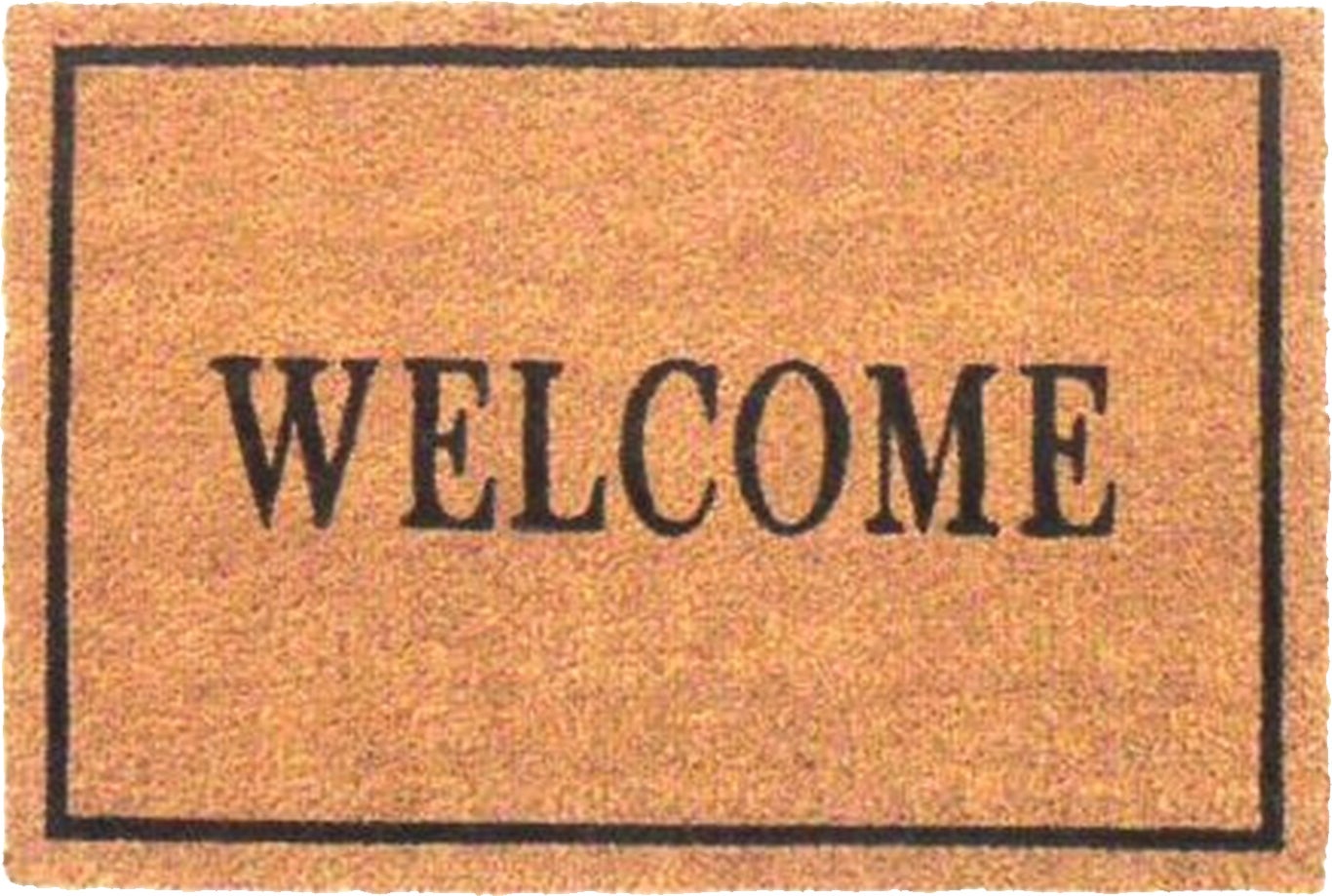 HQ Hamat kokosmat Welcome E-coco naturel 60 x 40 cm