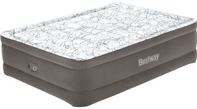 Bestway 6713E / 23 luchtbed Tweepersoonsmatras Grijs, Wit Unisex