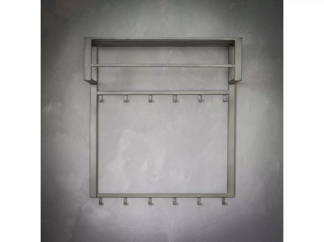 Portemanteau mural industriel métal GM