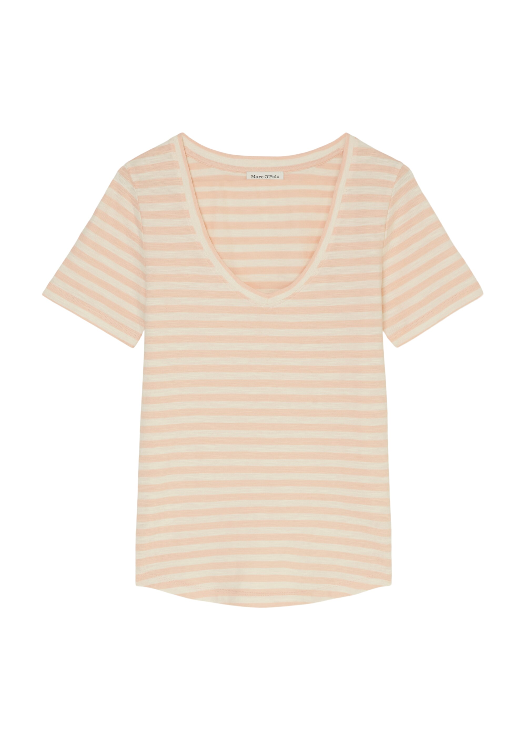 Ringel-T-Shirt regular aus Organic Cotton Slub Jersey
