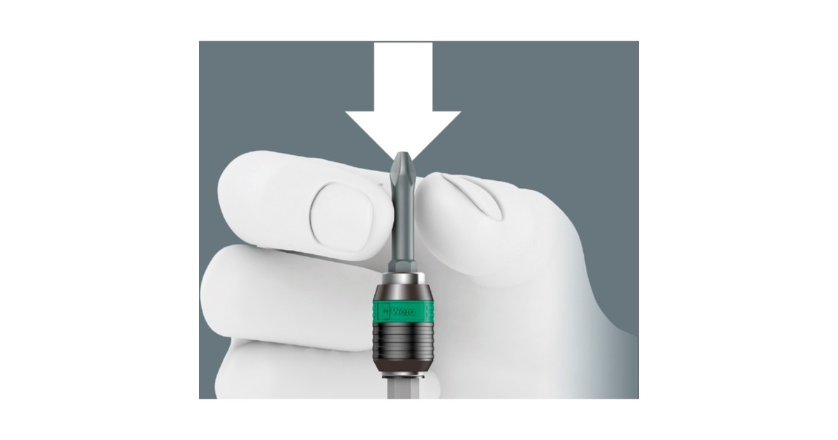 Wera846/8 Verzinkboor bit-set bitset  (Zwart/groen, 8-delig)