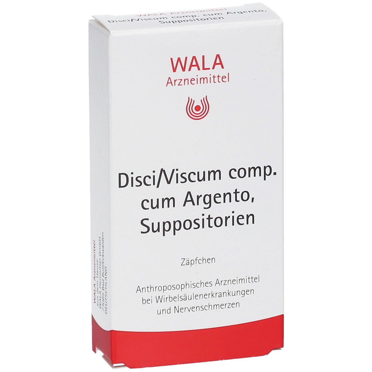 WALA® DISCI/ Viscum Comp. c. Argento Suppos.
