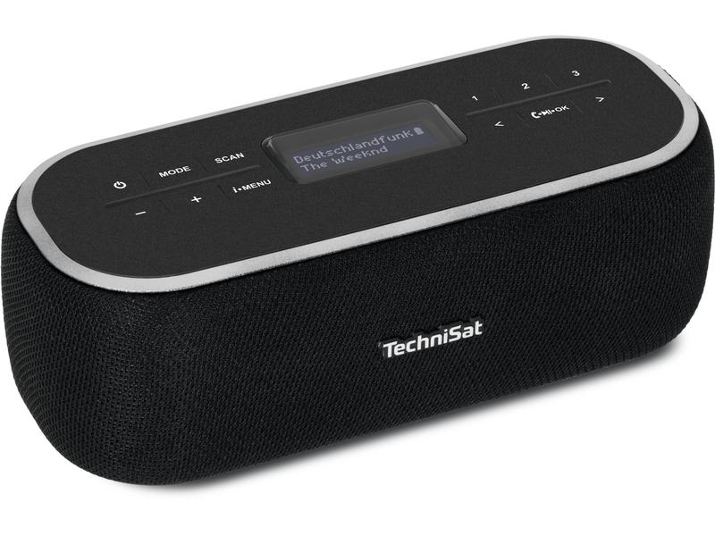 Technisat DigitRadio BT 1 Schwarz Bluetooth-Lautsprecher mit DAB  Digitalradio